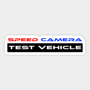 Speed camera tester, speed camera (4) Sticker